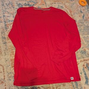 Red Men's Long sleeve Tee